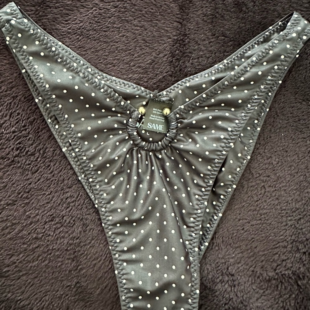 Same polka dot bottoms